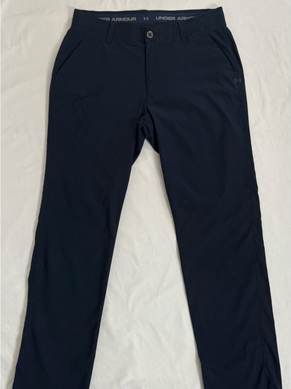Under Armour Match Play Loose Fit Golf Pants Blue Mens Size 34 W/34L